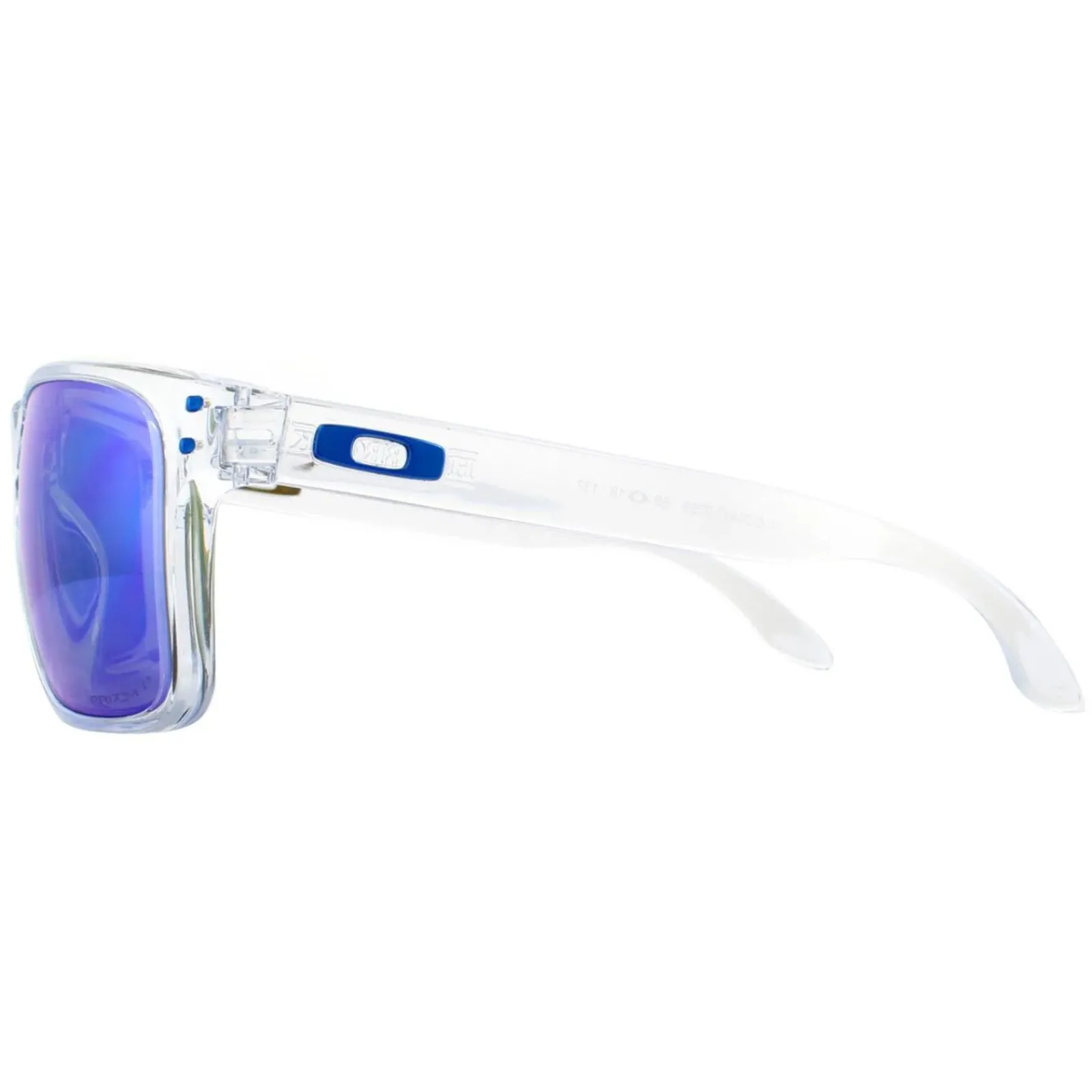 Oakley Polarised|Oakley^Sunglasses Holbrook XL OO9417-07 Polished Clear Prizm Sapphire