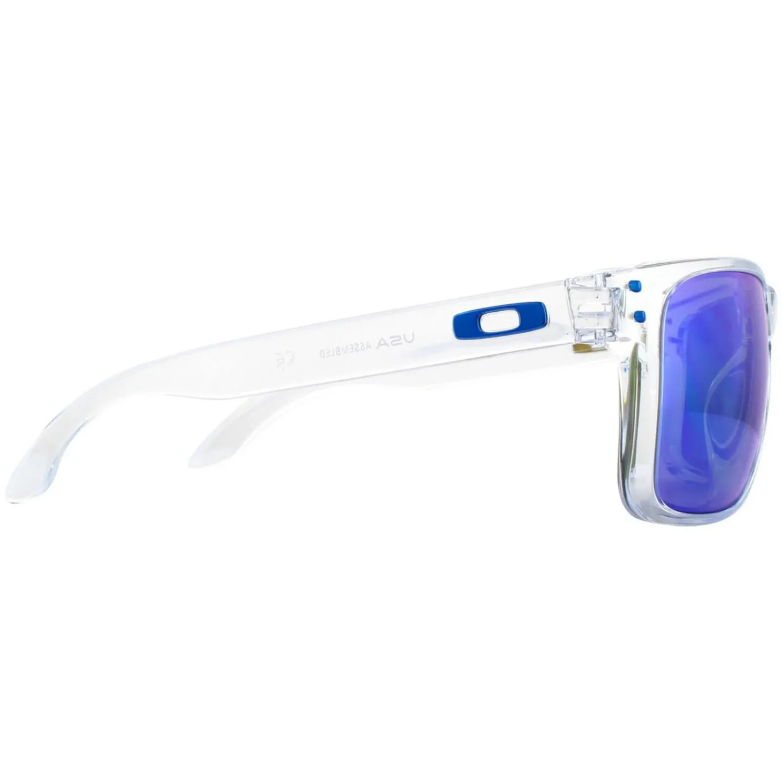 Oakley Polarised|Oakley^Sunglasses Holbrook XL OO9417-07 Polished Clear Prizm Sapphire