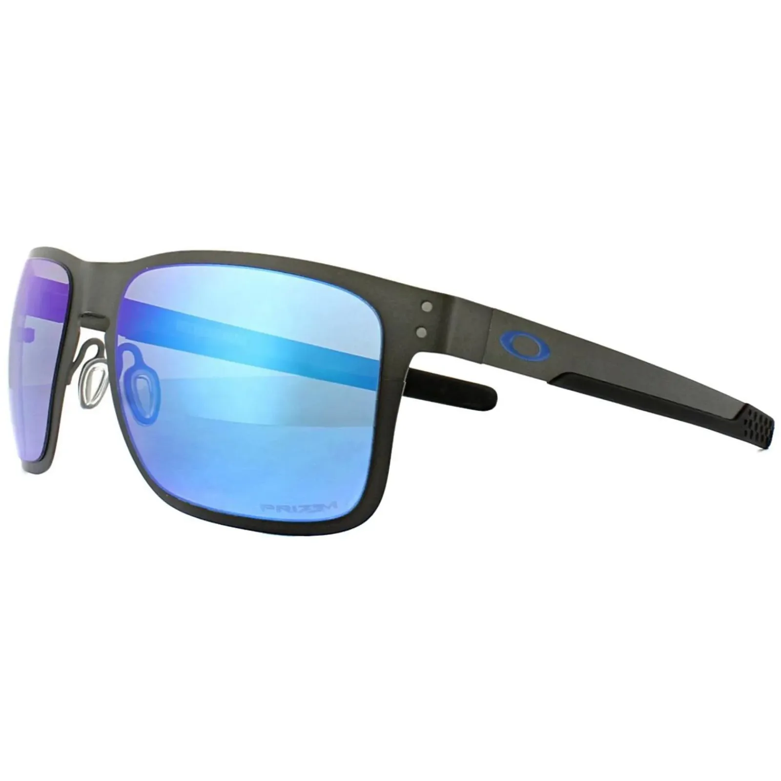 Oakley Polarised|Oakley^Sunglasses Holbrook Metal OO4123-07 Matt Gunmetal Prizm Sapphir