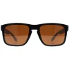 Oakley Polarised|Oakley^Sunglasses Holbrook OO9102-D7 Matte Black Prizm Tungsten Polari