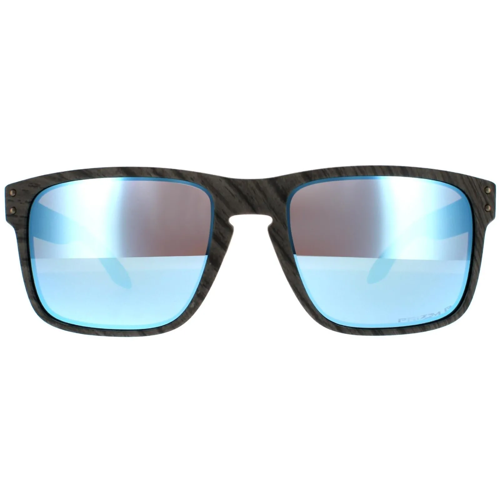 Oakley Oakley|Polarised^Sunglasses Holbrook OO9102-J9 Woodgrain Prizm Deep Water Polari