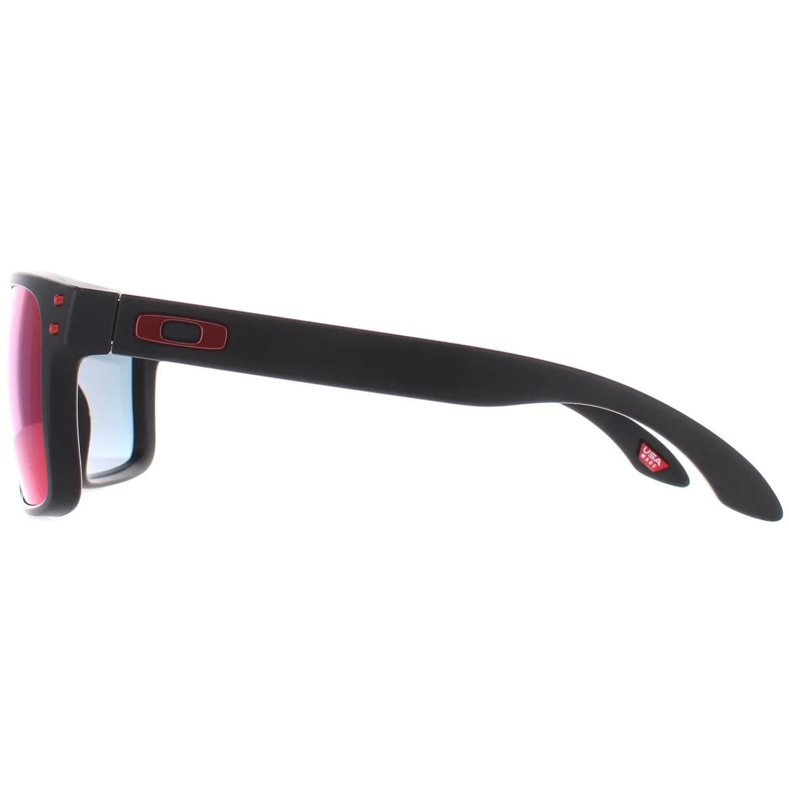 Oakley Oakley|Rectangle^Sunglasses Holbrook OO9102-36 Matt Black Positive Red Iridium