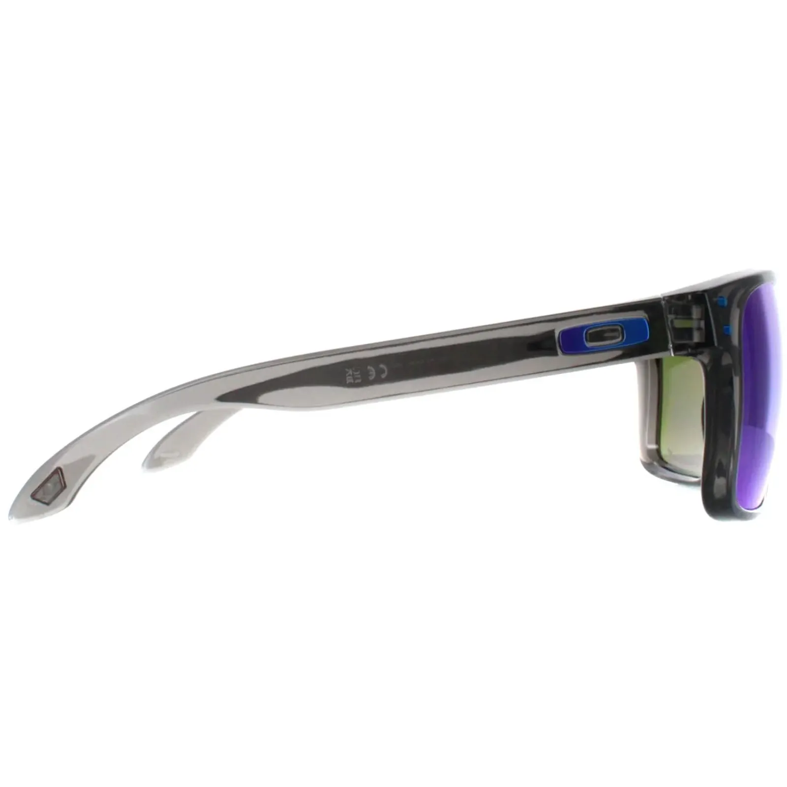 Oakley Polarised|Oakley^Sunglasses Holbrook XL OO9417-09 Grey Smoke Prizm Sapphire Pola