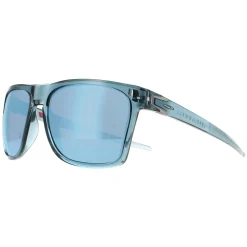 Oakley Polarised|Oakley^Sunglasses Leffingwell OO9100-05 Crystal Black Prizm Deep Water