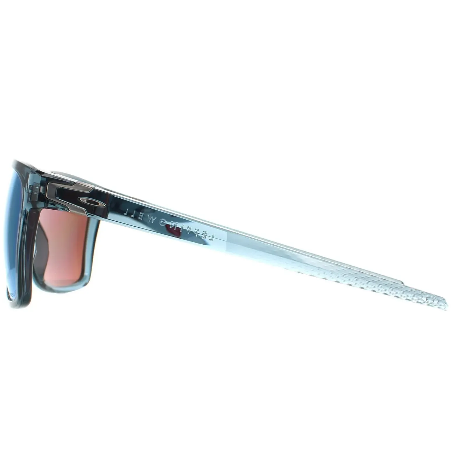 Oakley Polarised|Oakley^Sunglasses Leffingwell OO9100-05 Crystal Black Prizm Deep Water