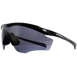 Oakley Oakley|Wrap^Sunglasses M2 Frame XL OO9343-01 Polished Black Grey