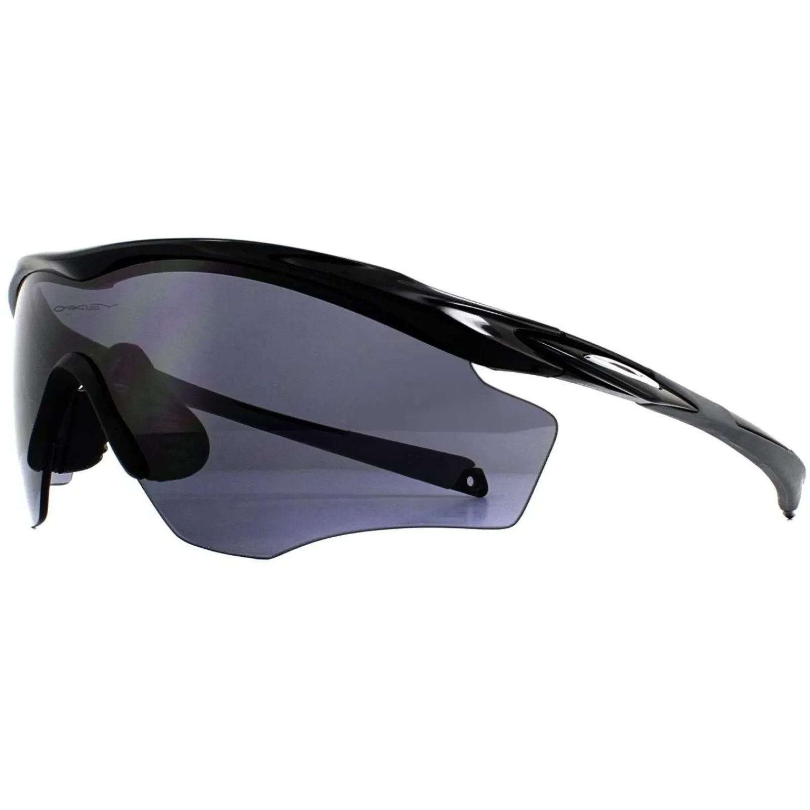 Oakley Oakley|Wrap^Sunglasses M2 Frame XL OO9343-01 Polished Black Grey