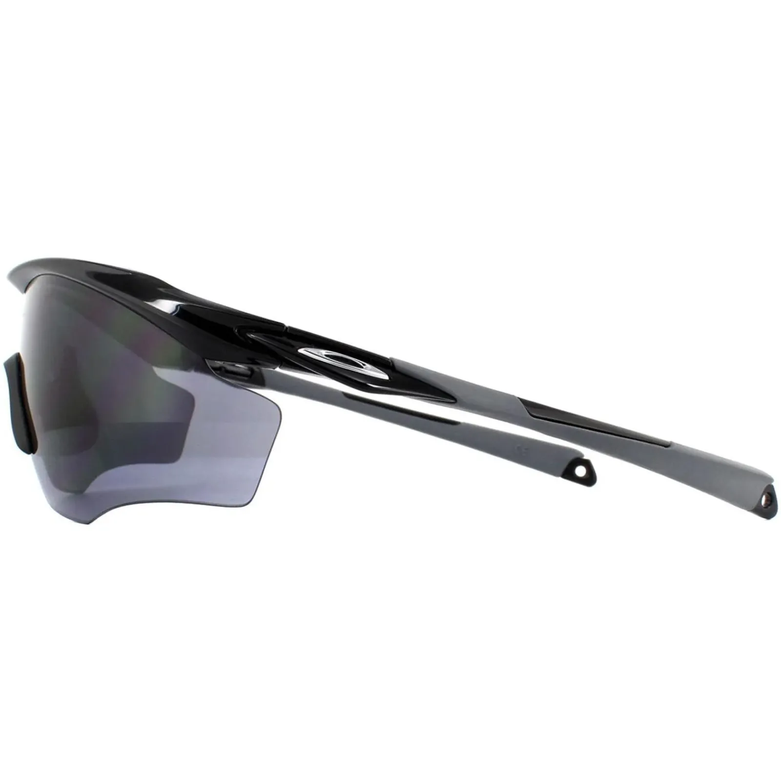 Oakley Oakley|Wrap^Sunglasses M2 Frame XL OO9343-01 Polished Black Grey