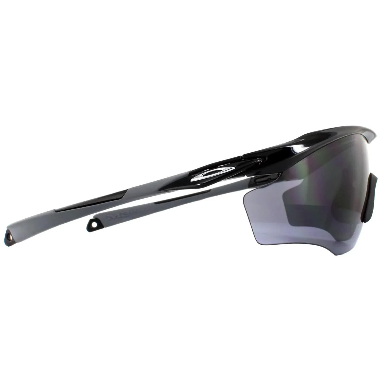 Oakley Oakley|Wrap^Sunglasses M2 Frame XL OO9343-01 Polished Black Grey