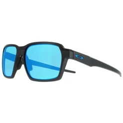 Oakley Polarised^Sunglasses Parlay OO4143-05 Steel Prizm Sapphire Polarized