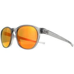 Oakley Polarised^Sunglasses Reedmace OO9126-04 Matte Grey Smoke Prizm Ruby Polar