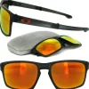Oakley Polarised^Sunglasses Sliver F OO9246-06 Grey Ink Fire Iridium Polarized
