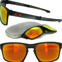 Oakley Polarised^Sunglasses Sliver F OO9246-06 Grey Ink Fire Iridium Polarized