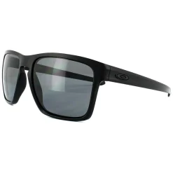 Oakley Polarised^Sunglasses Sliver XL OO9341-01 Matt Black Grey Polarized