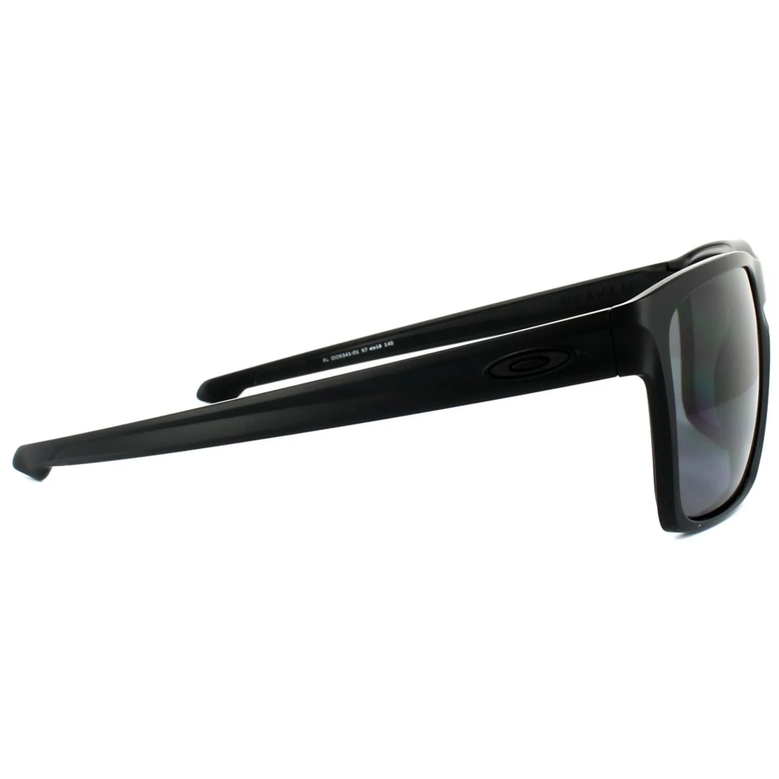 Oakley Polarised^Sunglasses Sliver XL OO9341-01 Matt Black Grey Polarized