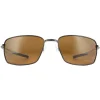Oakley Polarised|Oakley^Sunglasses Square Wire OO4075-14 Tungsten Prizm Tungston Polari