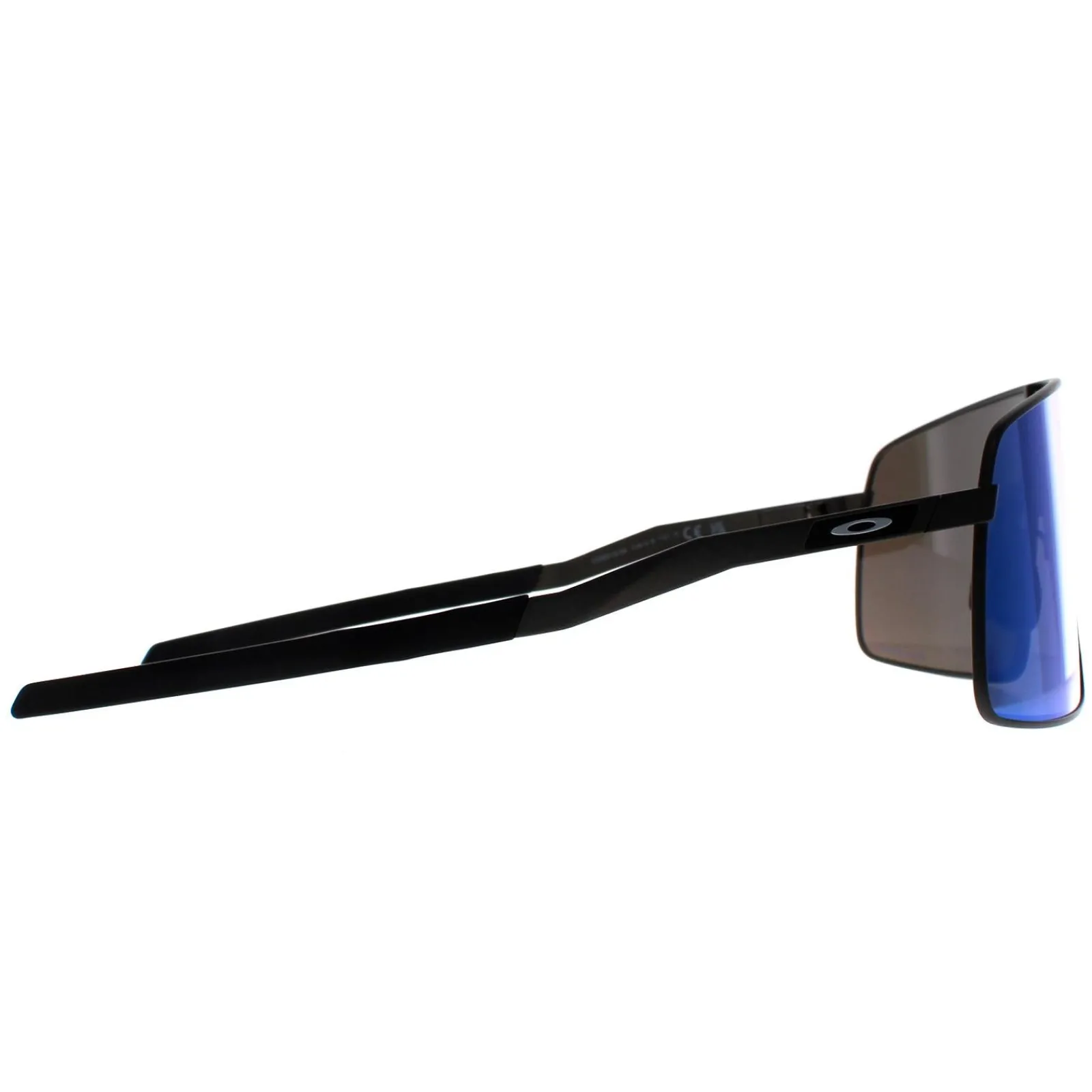 Oakley Oakley|Shield^Sunglasses Sutro TI OO6013-04 Satin Lead Prizm Sapphire
