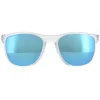 Oakley Polarised^Sunglasses Trillbe X OO9340-05 Polished Clear Sapphire Iridium