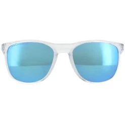 Oakley Polarised^Sunglasses Trillbe X OO9340-05 Polished Clear Sapphire Iridium
