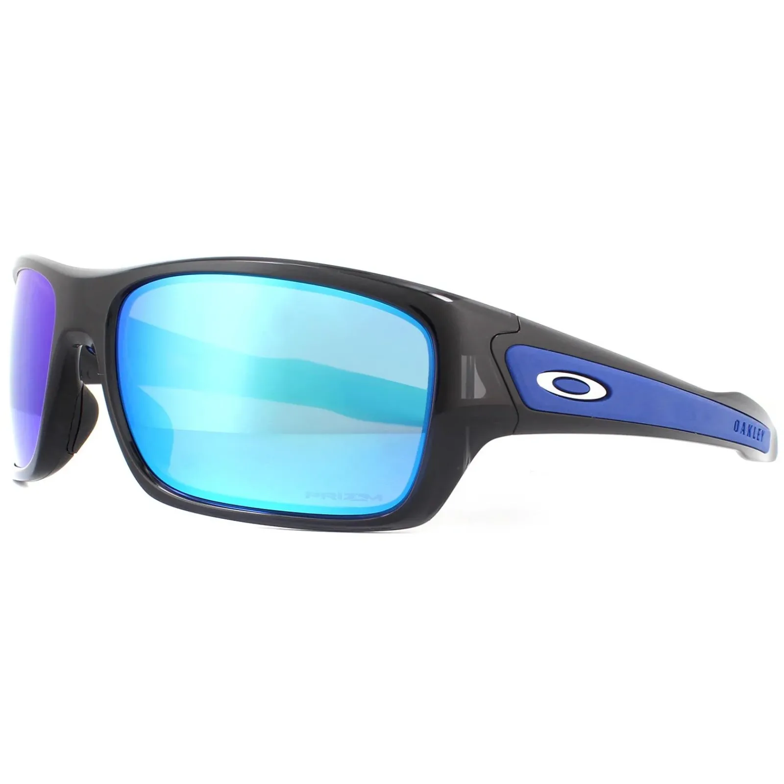 Oakley Oakley|Wrap^Sunglasses Turbine OO9263-56 Black Ink Prizm Sapphire