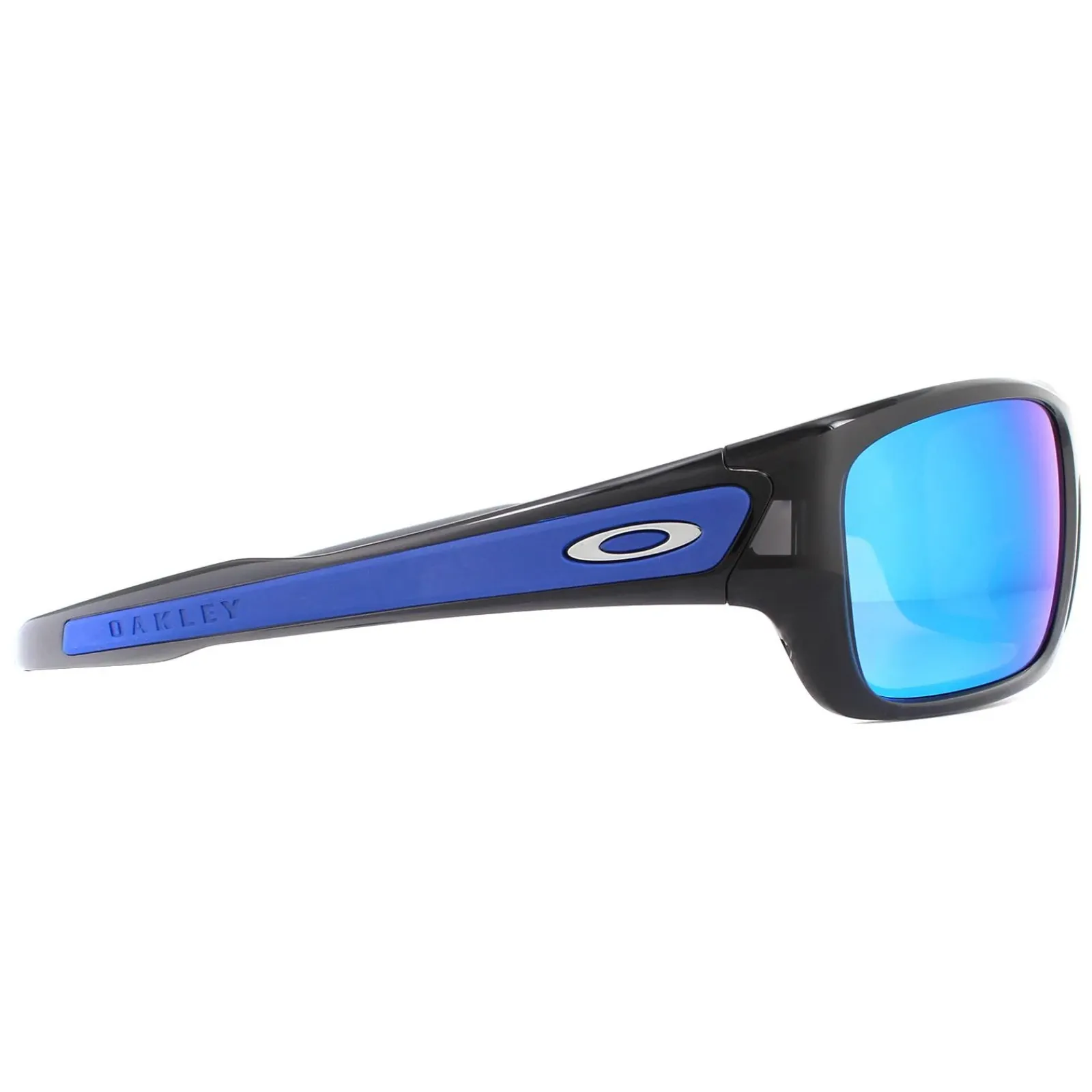 Oakley Oakley|Wrap^Sunglasses Turbine OO9263-56 Black Ink Prizm Sapphire