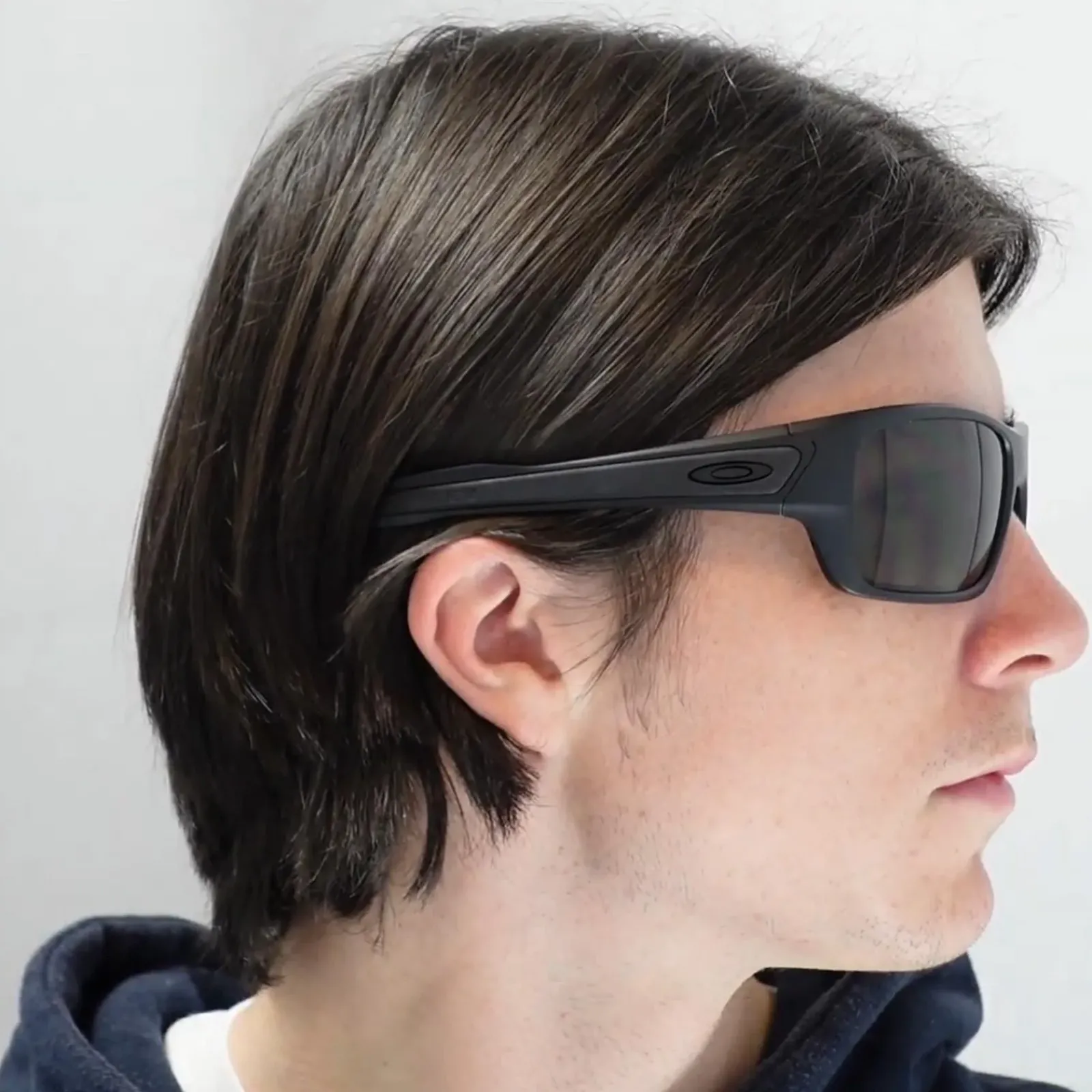 Oakley Oakley|Wrap^Sunglasses Turbine OO9263-56 Black Ink Prizm Sapphire