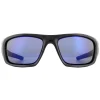 Oakley Polarised^Sunglasses Valve OO9236-12 Polished Black Deep Blue Polarized
