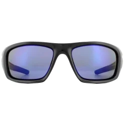 Oakley Polarised^Sunglasses Valve OO9236-12 Polished Black Deep Blue Polarized