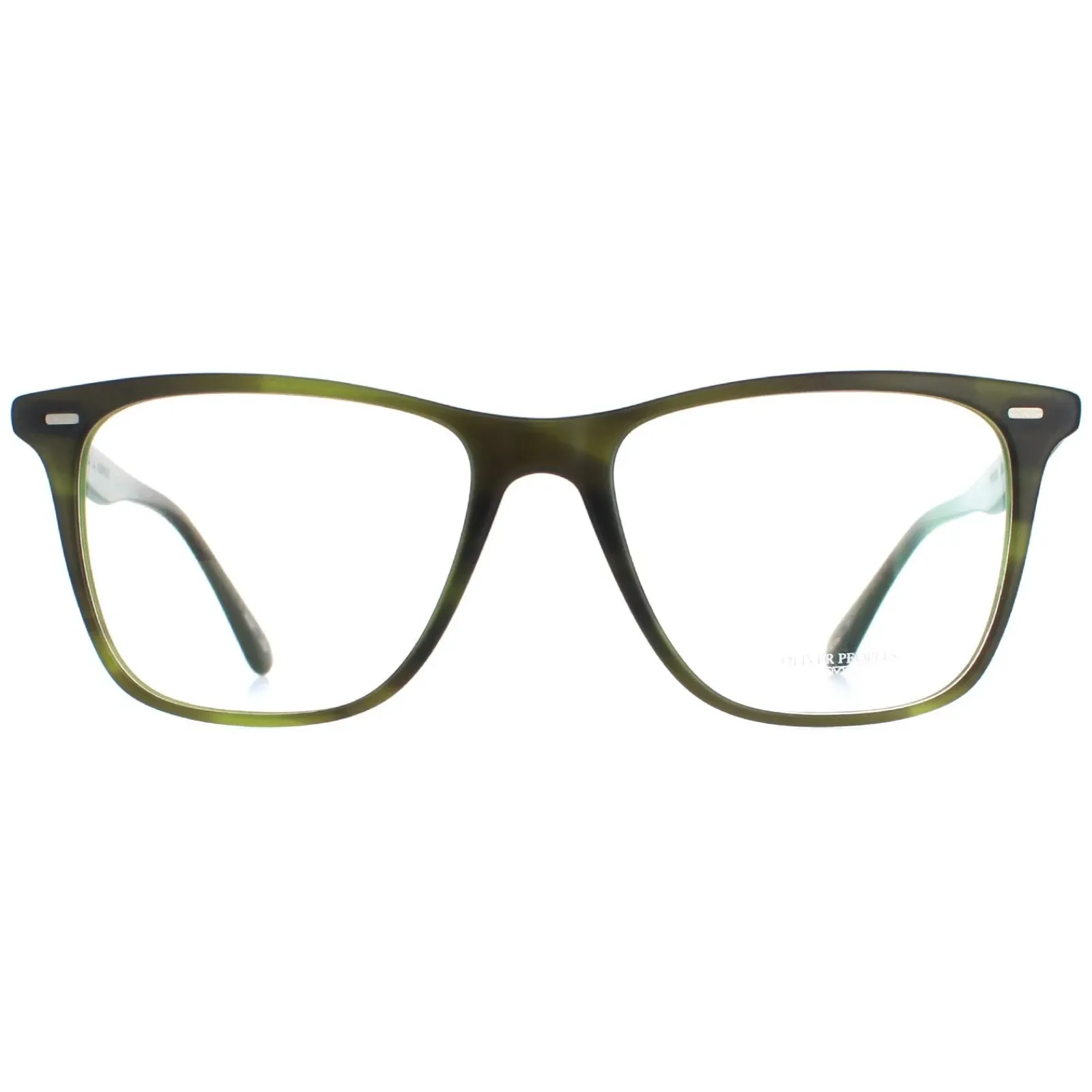 Oliver Peoples Square^Glasses Frames Ollis OV5437U 1693 Semi Matte Emerald Ba