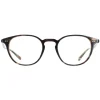 Oliver Peoples Round|Round^Glasses Frames OV5062 Emerson 1683 Navy Bark Brown Horn