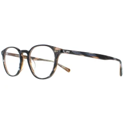 Oliver Peoples Round|Round^Glasses Frames OV5062 Emerson 1683 Navy Bark Brown Horn