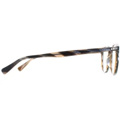 Oliver Peoples Round|Round^Glasses Frames OV5062 Emerson 1683 Navy Bark Brown Horn