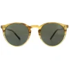 Oliver Peoples Polarised^Sunglasses O'Malley OV5183S 1703P1 Canarywood Gradient