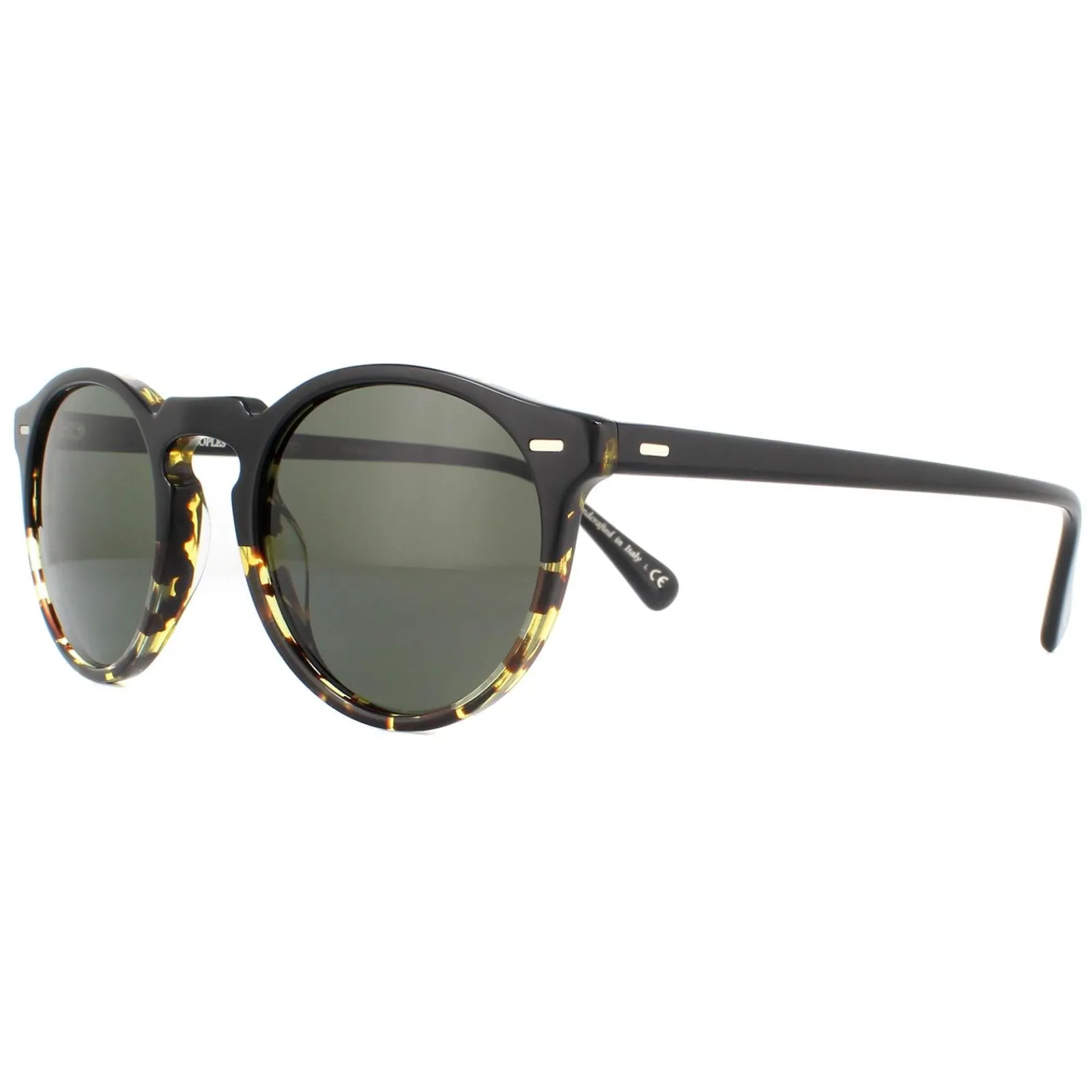 Oliver Peoples Polarised^Sunglasses Gregory Peck OV5217S 1178P1 Black DTBK Gradi