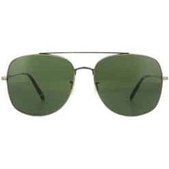 Oliver Peoples Aviator|Oliver Peoples^Sunglasses Taron OV1272S 528471 Antique Gold G15