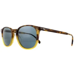 Oliver Peoples Round|Oliver Peoples^Sunglasses Finley Esq 5298SU 1409R8 Vintage Brown Torto