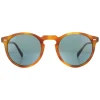 Oliver Peoples Round|Oliver Peoples^Sunglasses Gregory Peck OV5217S 1483R8 Semi Matte LBR I