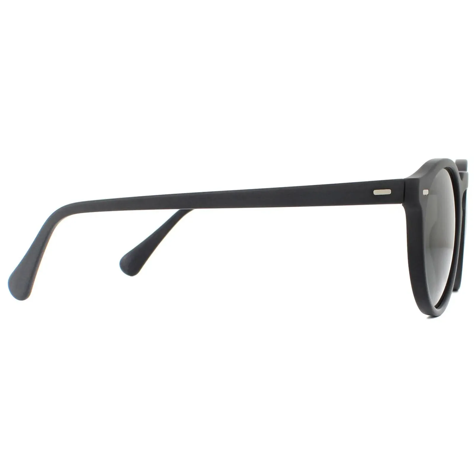 Oliver Peoples Polarised|Round^Sunglasses Gregory Peck OV5217S 1031P2 Semi Matte Black