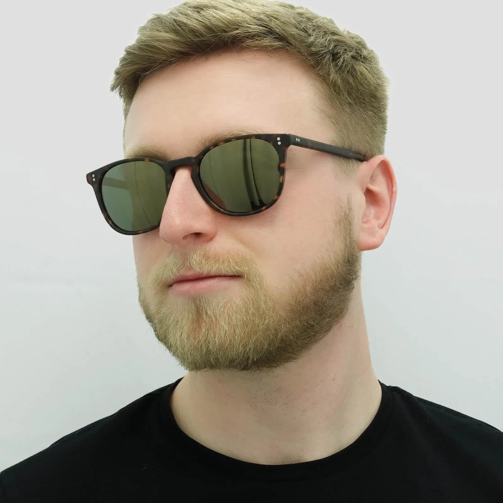 Oliver Peoples Polarised^Sunglasses Finley ESQ 5298SU 1454O9 Semi Matte Sable To