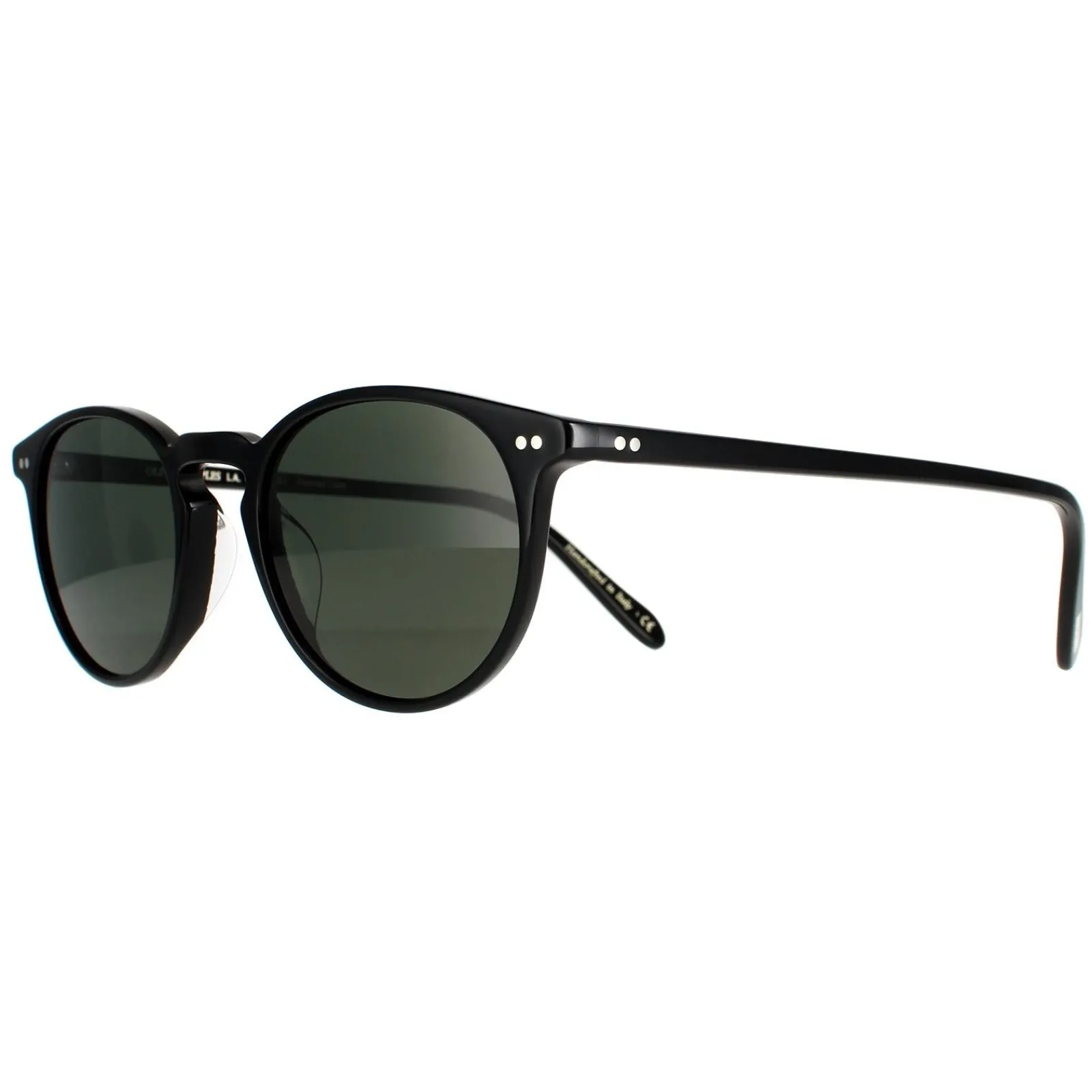 Oliver Peoples Polarised|Round^Sunglasses Riley OV5004SU 1005P1 Black G15 Polarized