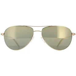 Oliver Peoples Aviator|Aviator^Sunglasses Benedict 1002 5264O9 18K Gold Plated G15 Gol