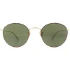 Oliver Peoples Round|Oliver Peoples^Sunglasses Coleridge OV1186S 530552 Gold Tortoise G-15