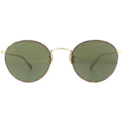 Oliver Peoples Round|Oliver Peoples^Sunglasses Coleridge OV1186S 530552 Gold Tortoise G-15