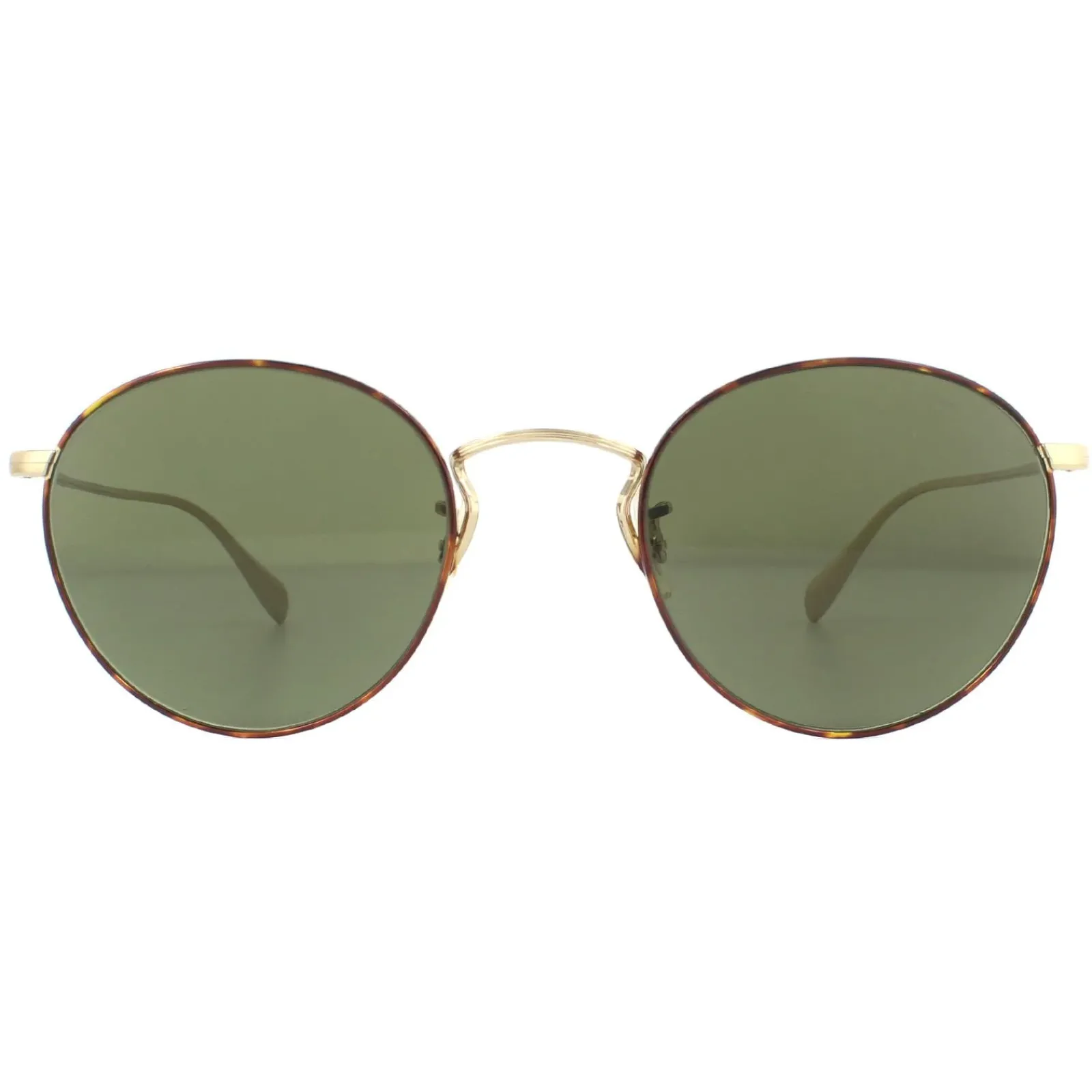 Oliver Peoples Round|Oliver Peoples^Sunglasses Coleridge OV1186S 530552 Gold Tortoise G-15
