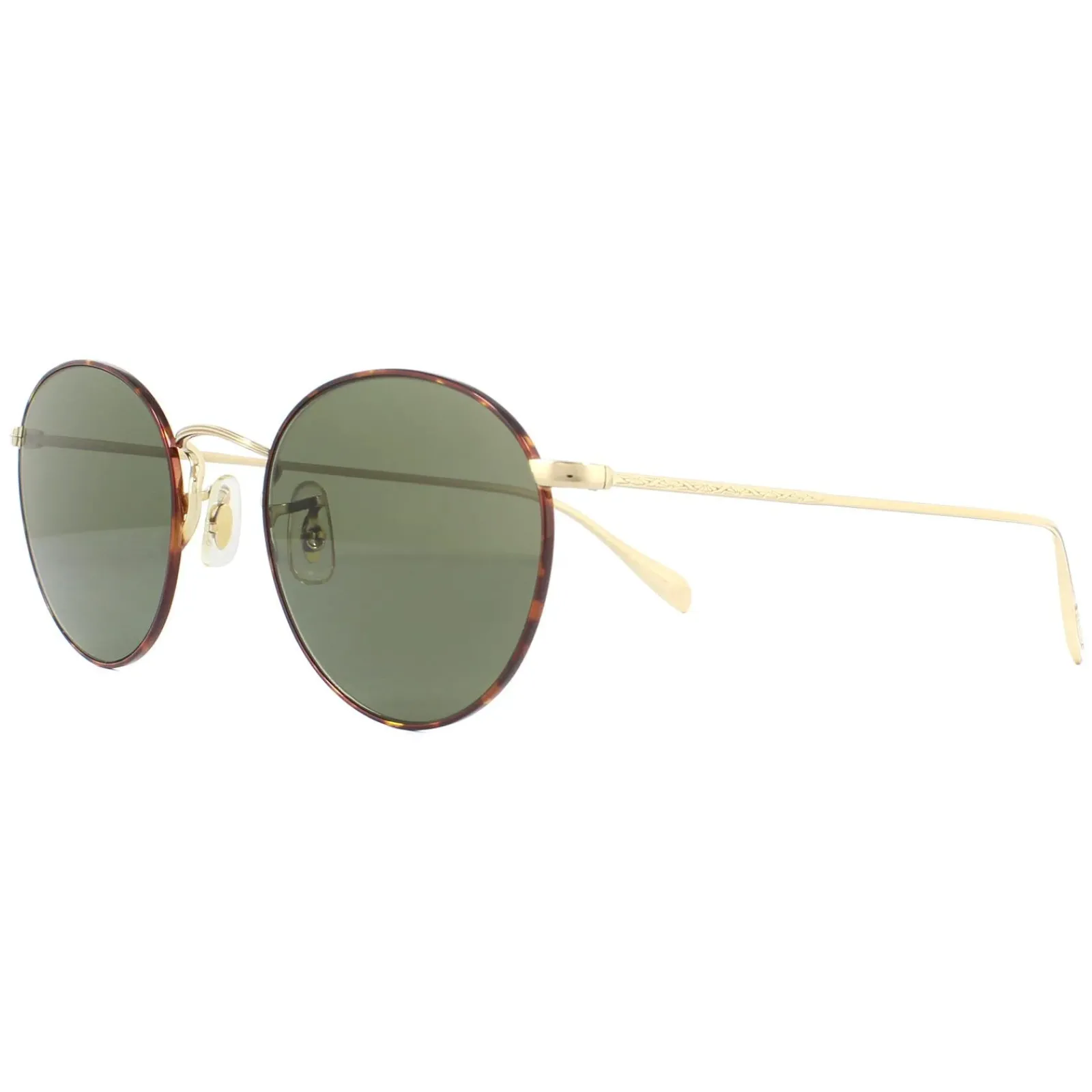 Oliver Peoples Round|Oliver Peoples^Sunglasses Coleridge OV1186S 530552 Gold Tortoise G-15