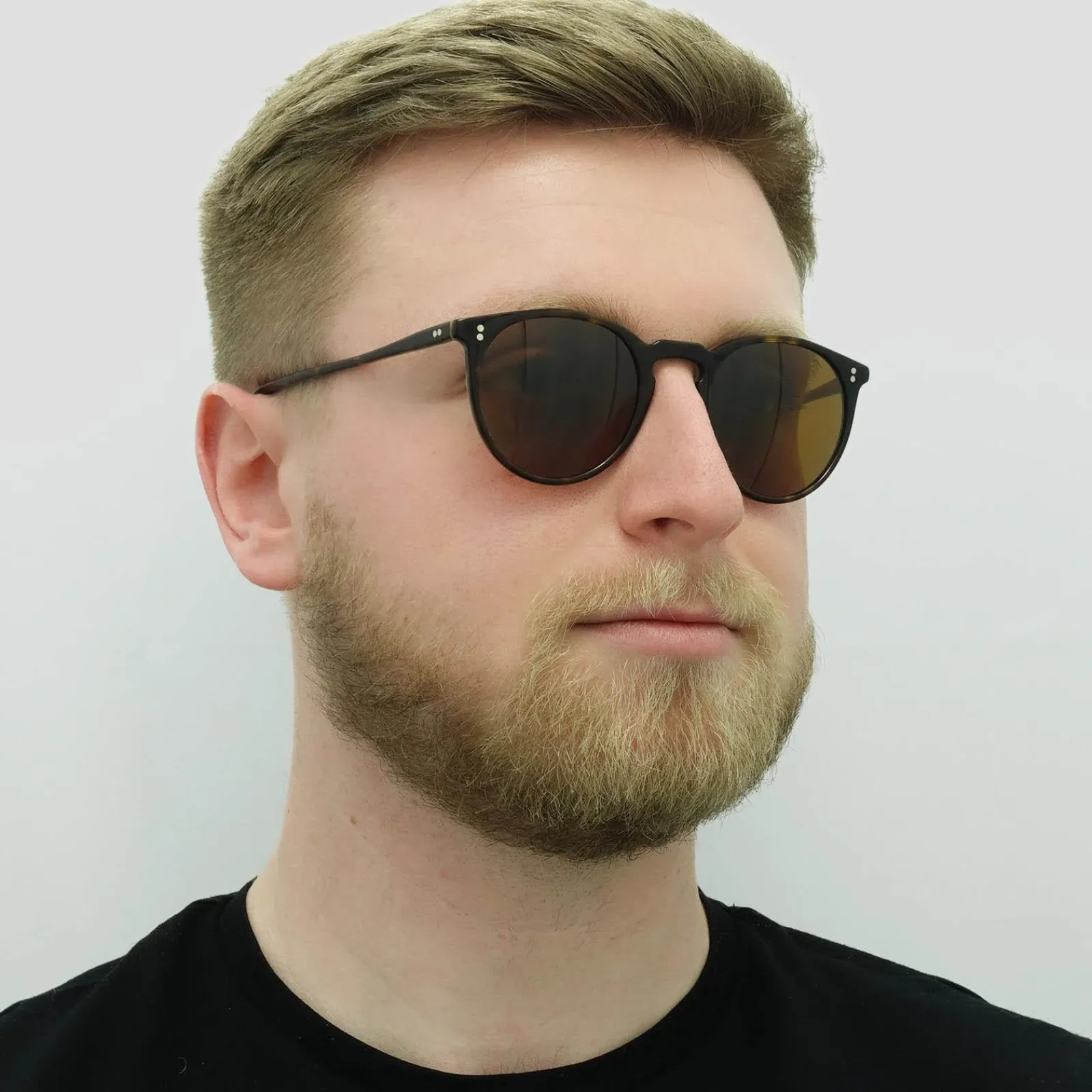 Oliver Peoples Round|Oliver Peoples^Sunglasses O'Malley 5183S 166653 Horn Brown