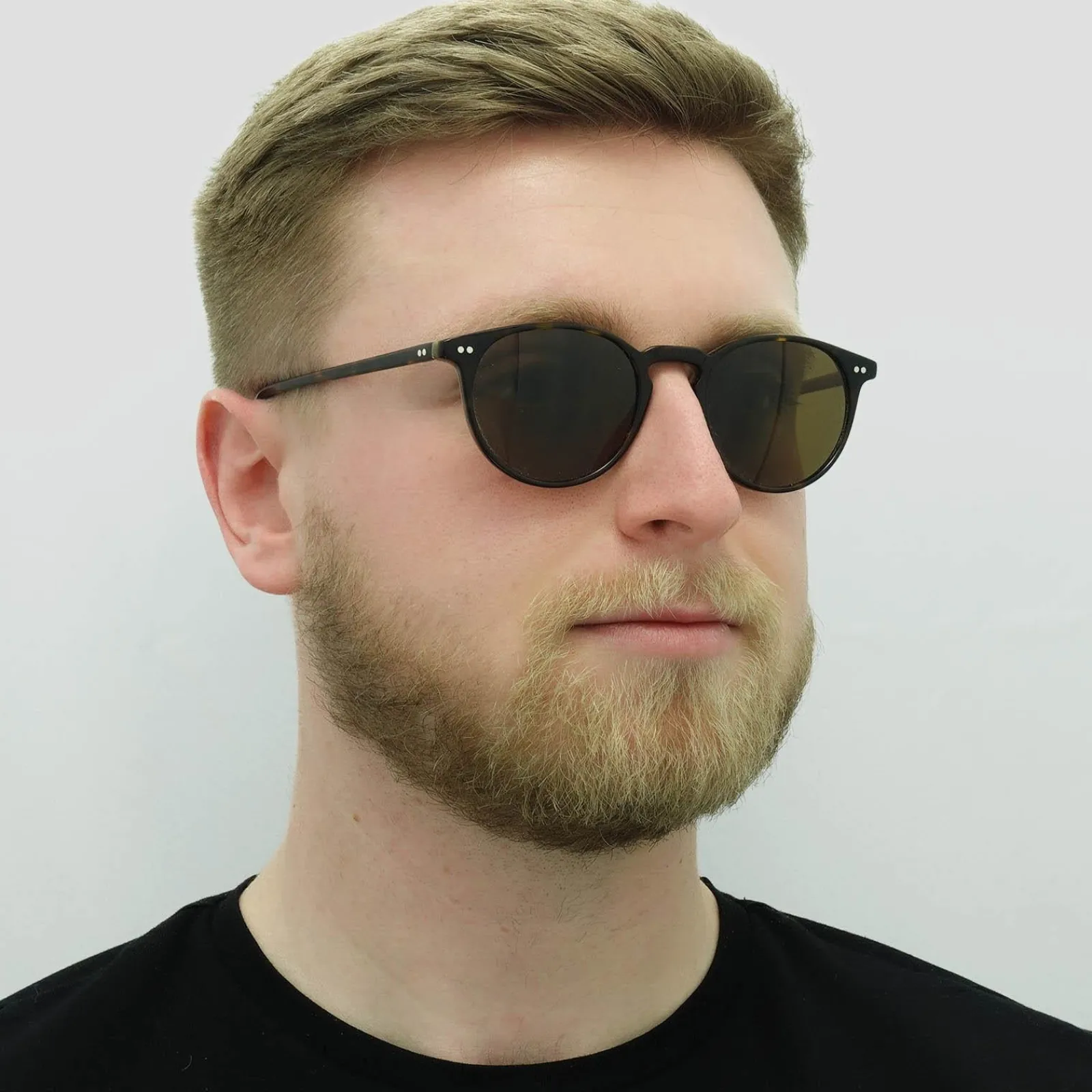 Oliver Peoples Polarised^Sunglasses Riley OV5004SU 166657 Horn True Brown Polari