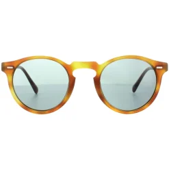 Oliver Peoples Round|Oliver Peoples^Sunglasses Gregory Peck 5217 1483R8 Semi Matt Havana In