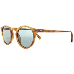 Oliver Peoples Round|Oliver Peoples^Sunglasses Gregory Peck 5217 1483R8 Semi Matt Havana In