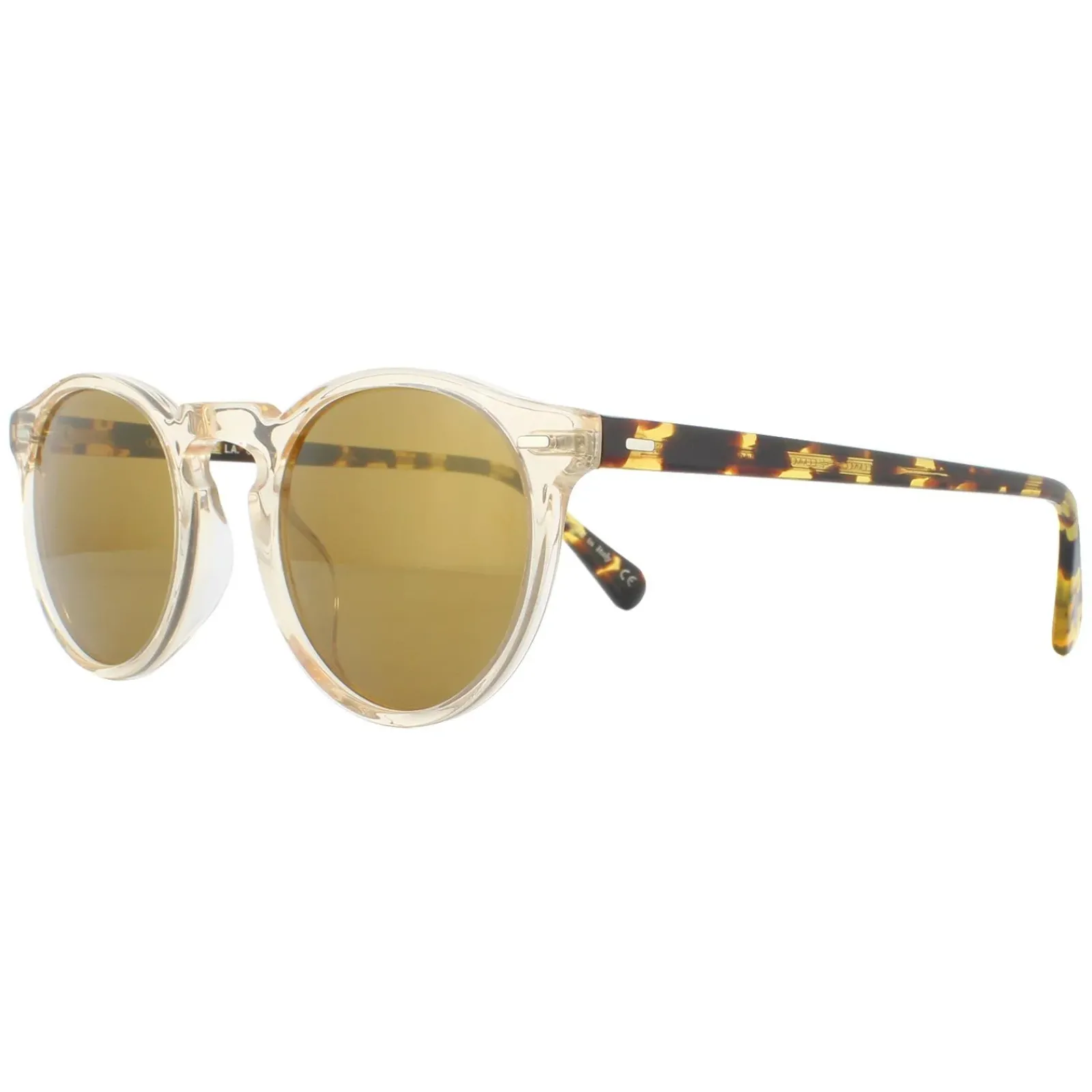 Oliver Peoples Round|Oliver Peoples^Sunglasses Gregory Peck OV5217S 1485W4 Buff and Dark To